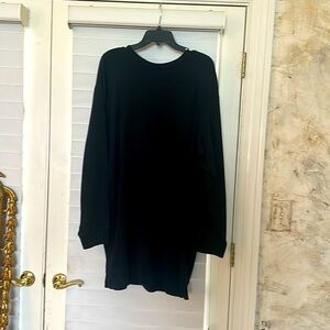 Large sweat shirt dress